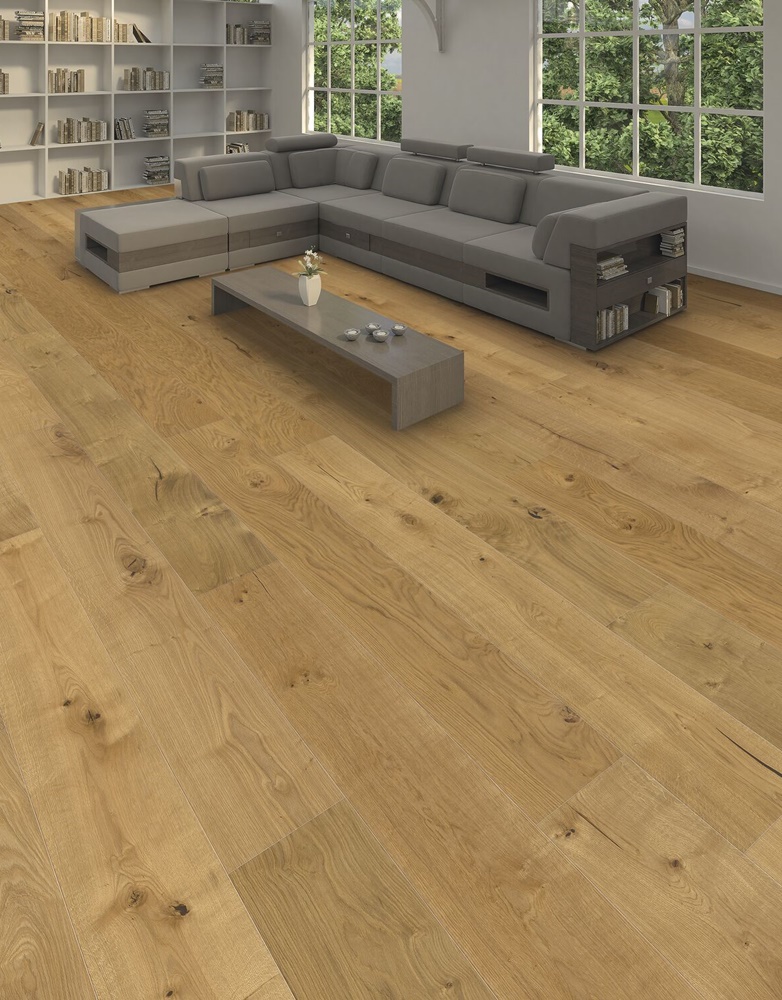 Landhausdiele  Eiche orginal lebhaft – Bild 2