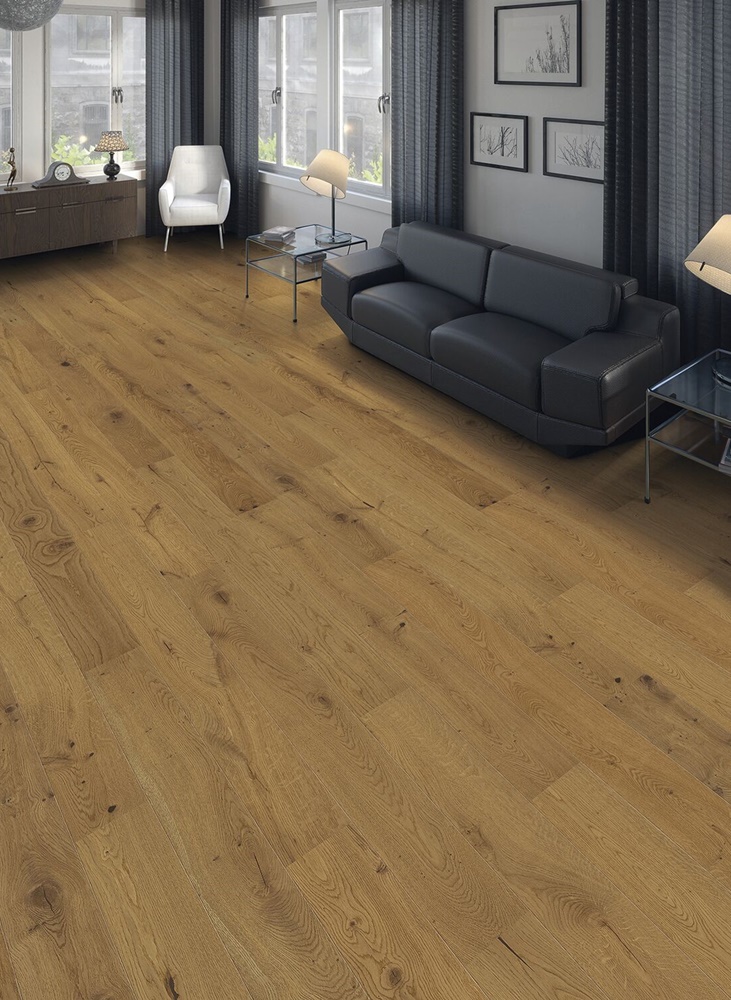 Landhausdiele Bernsteineiche Sauvage – Bild 2