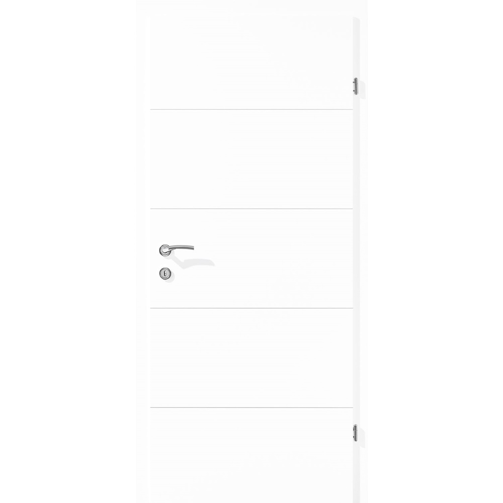 Creativtüre Motiv Q weiß lackiert inkl. Zarge